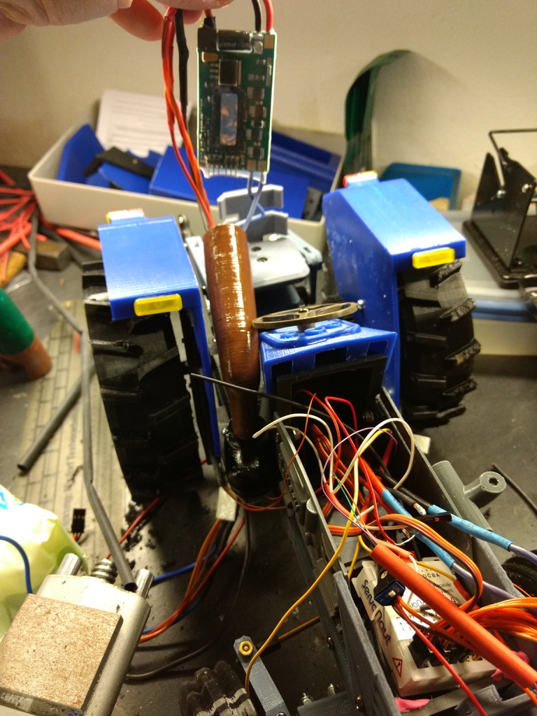 Драйвер для открытого RC трактора