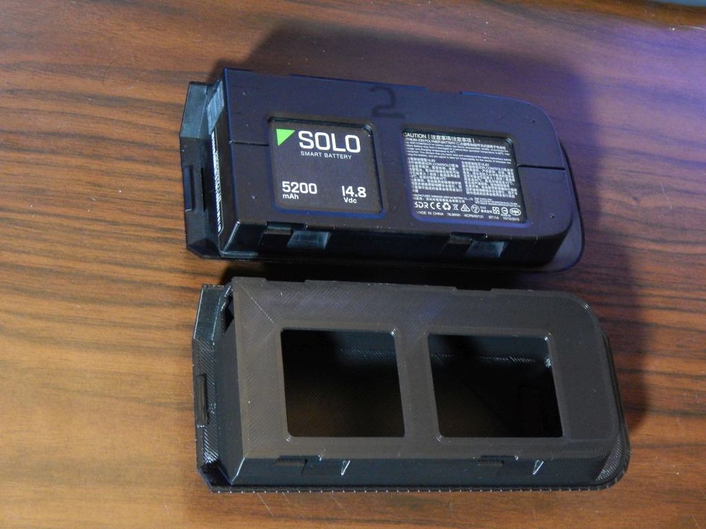 Корпус для батареи 3DR Solo (закрытая и открытая версии)