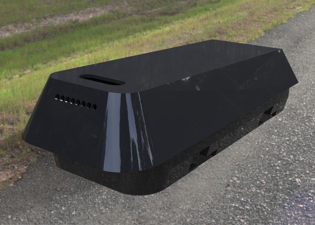 Корпус для батареи 3DR Solo (закрытая и открытая версии)