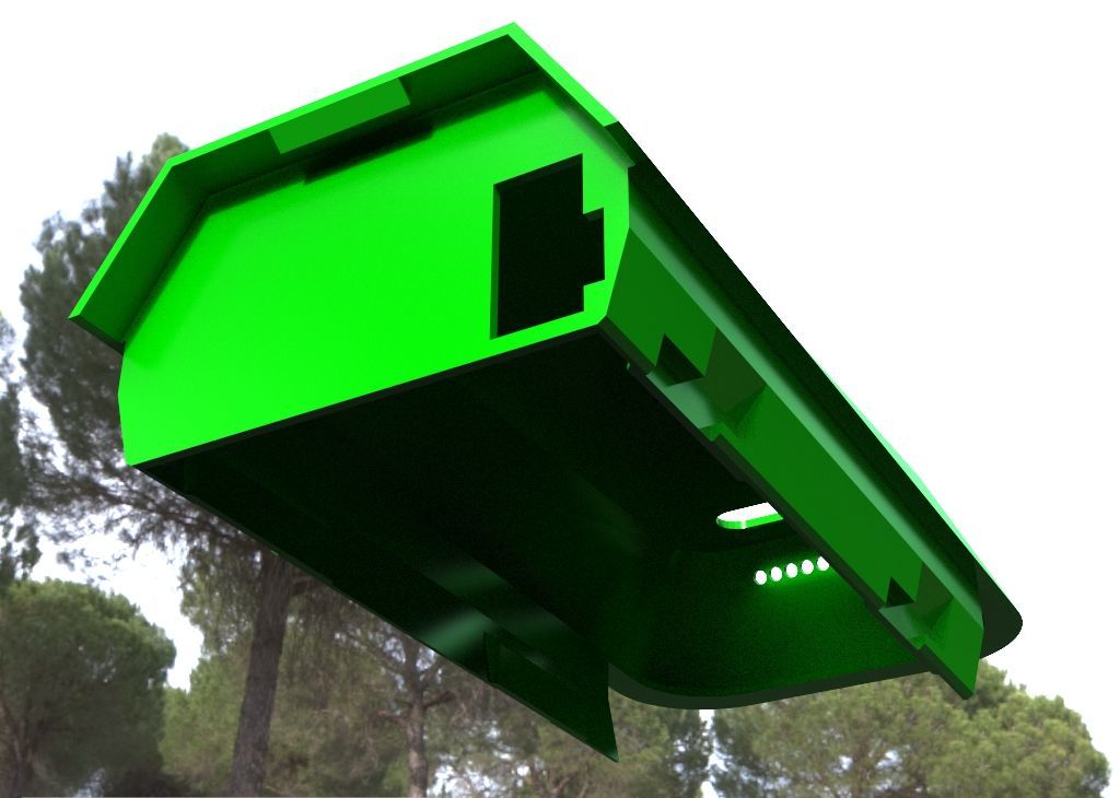 Корпус для батареи 3DR Solo (закрытая и открытая версии)