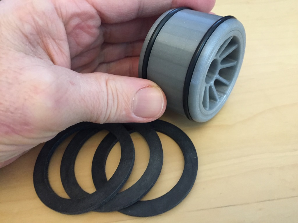 Колеса F1 для резинок и прокладок