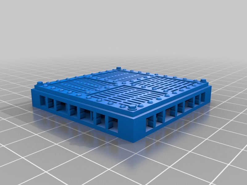 Плитка решетки Open Lock