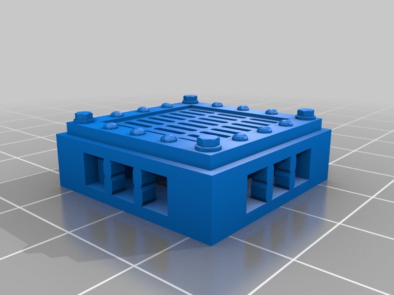 Плитка решетки Open Lock