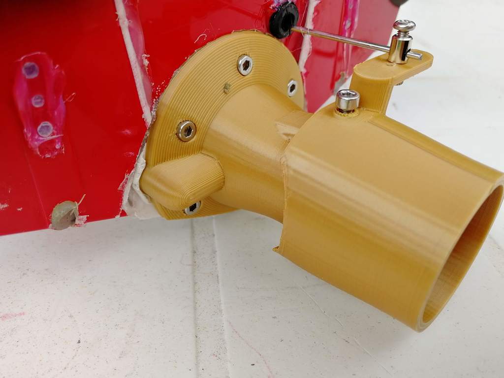 Модель РС лодки с водометным движителем