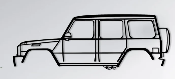 Силуэт Mercedes AMG G63