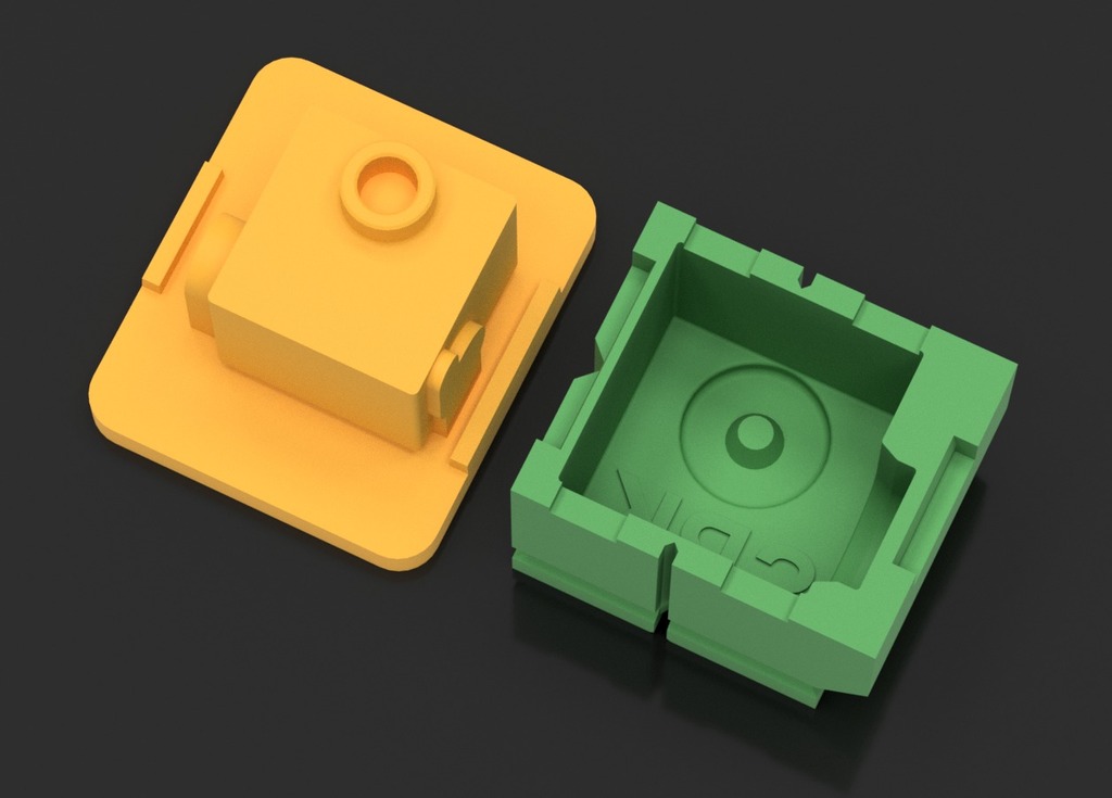 Форма для силиконового носка E3D V5