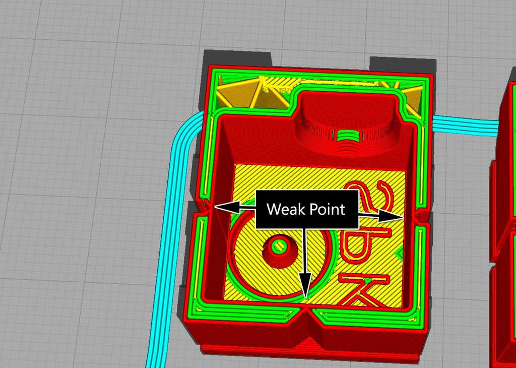 Форма для силиконового носка E3D V5