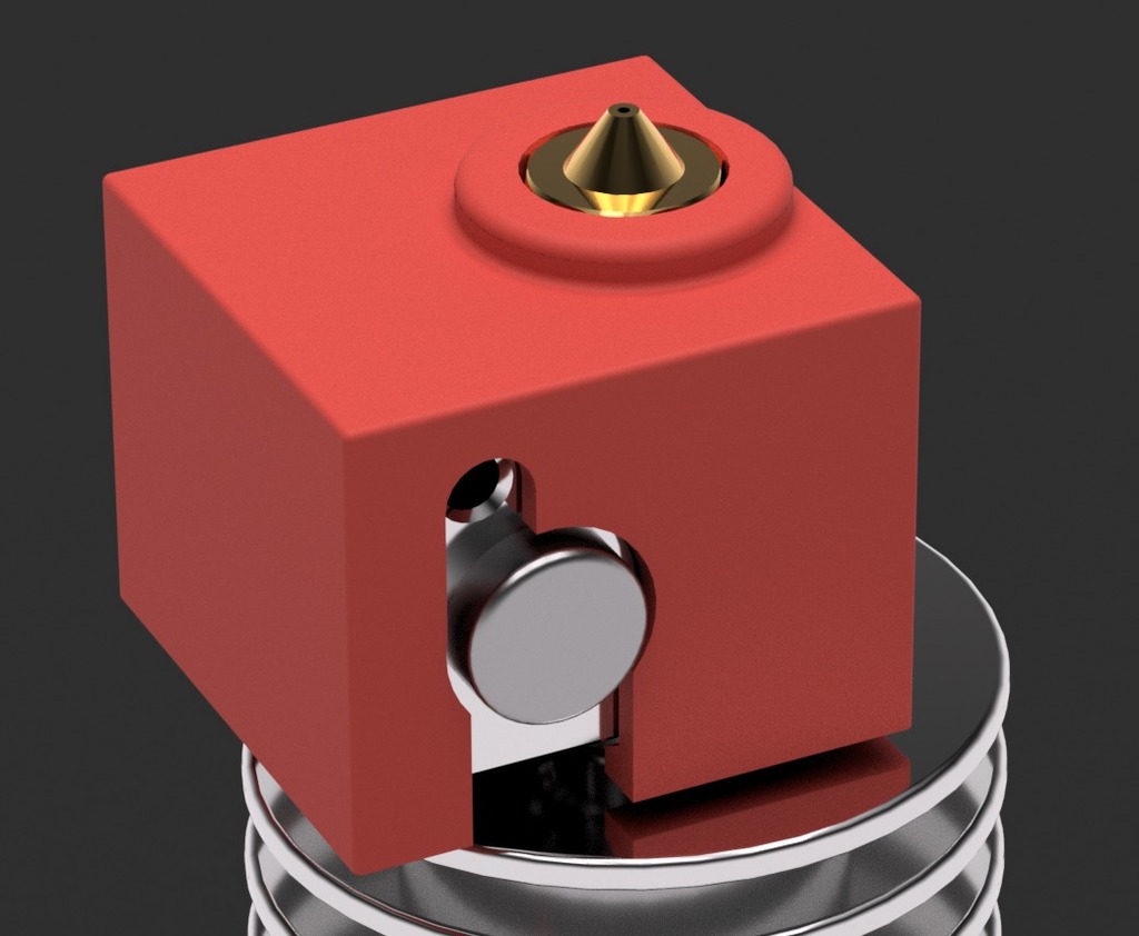 Форма для силиконового носка E3D V5