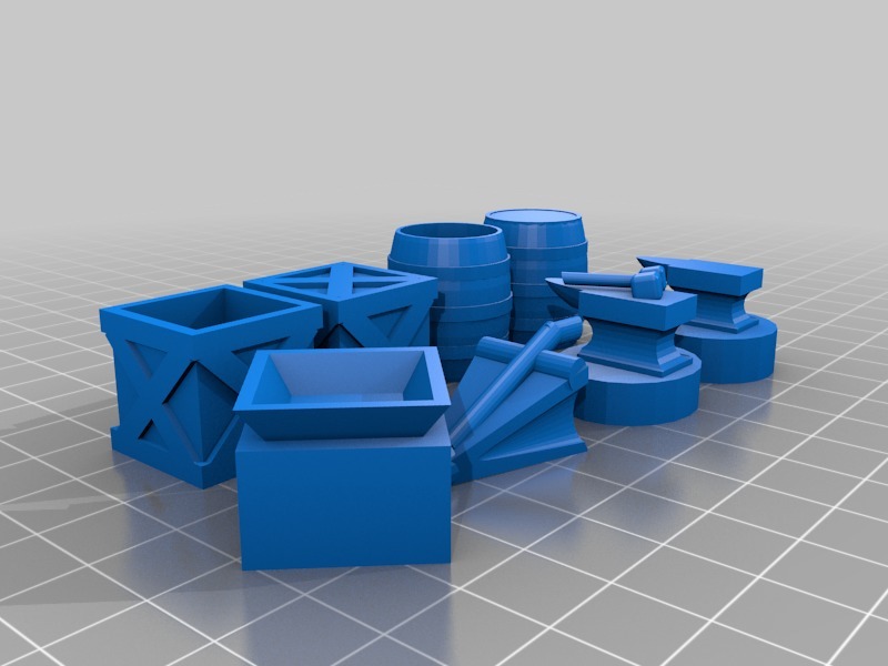 Скаттер-террейн для кузницы