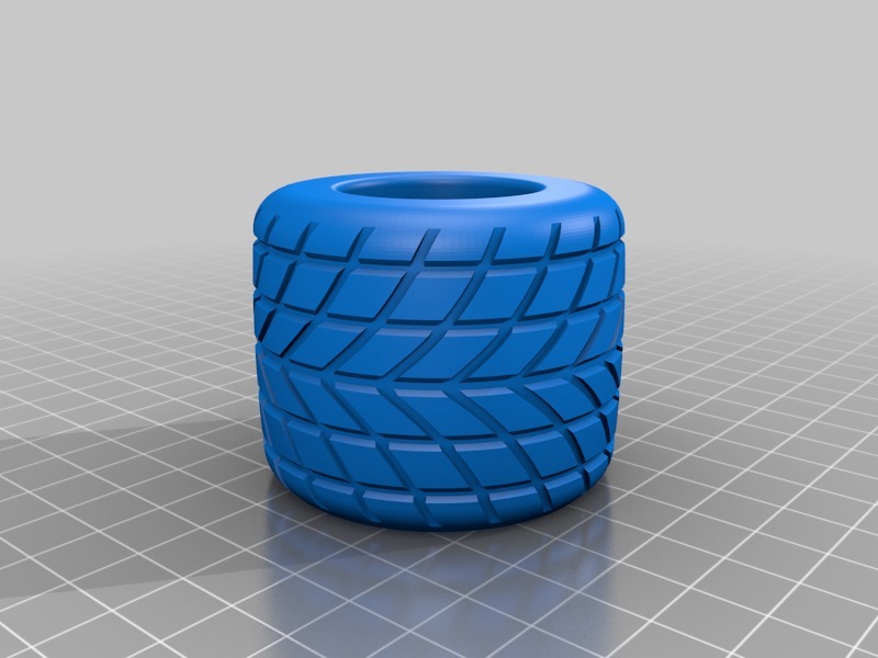 Open RC F1 2017 дождевые шины с исправленной ротацией