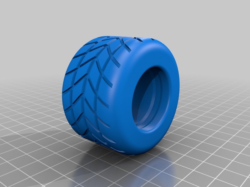 Open RC F1 2017 дождевые шины с исправленной ротацией