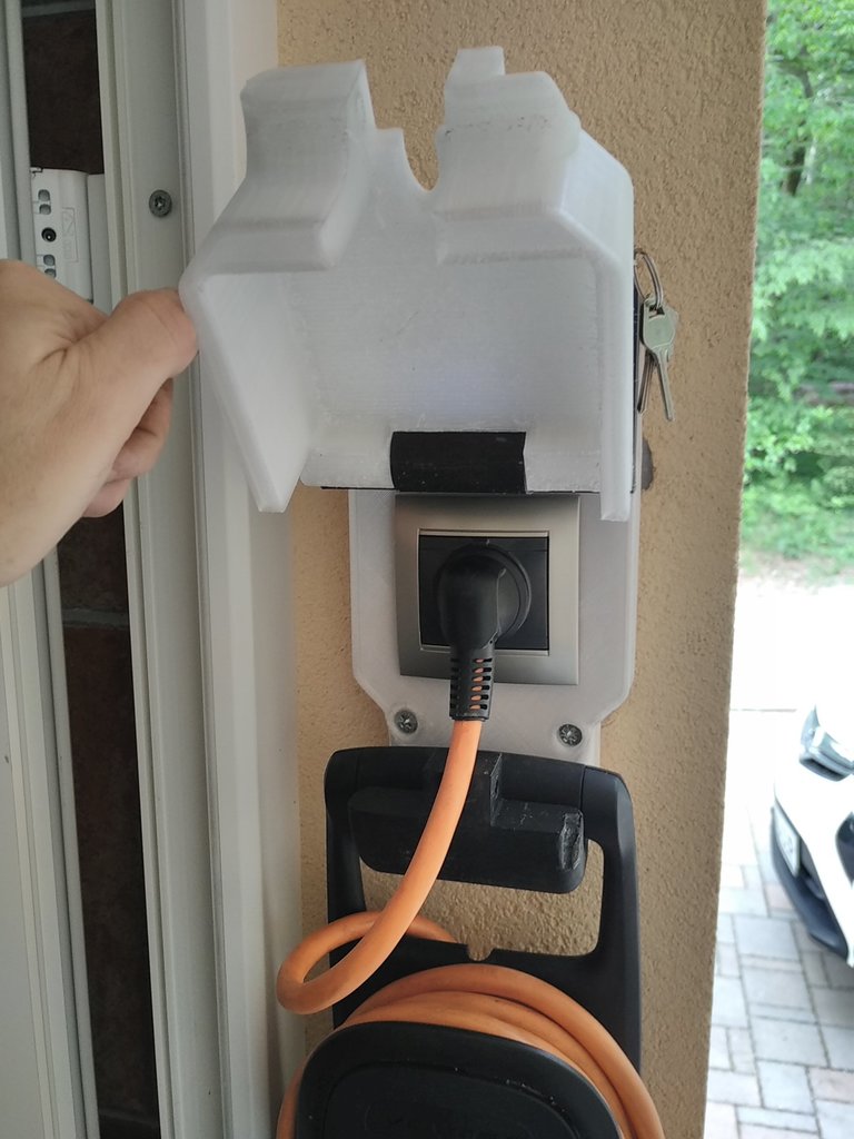 Крепление для зарядного кабеля Opel Ampera с измерителем