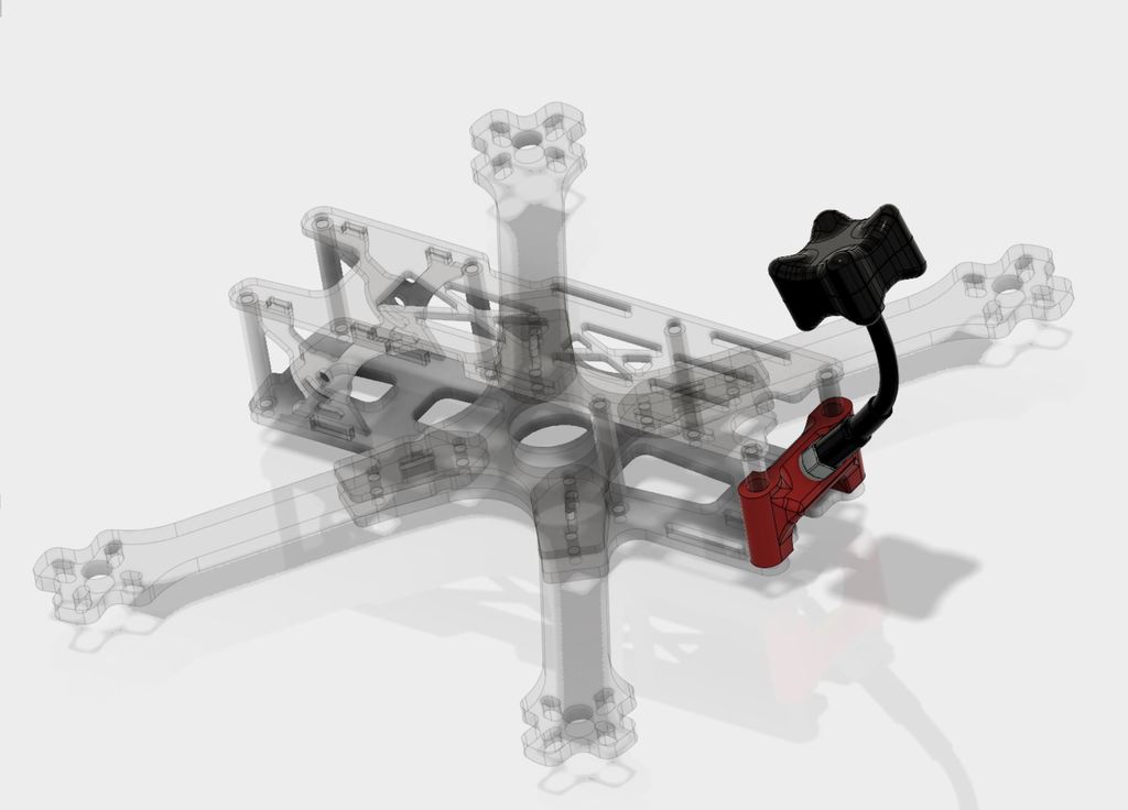 Крепление антенны FPV для SOURCE ONE v0.1