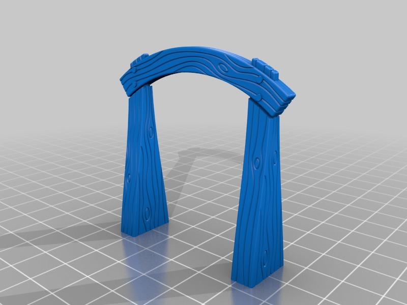 Деревянная дверь для подземелья с петлями и сдвижная версия