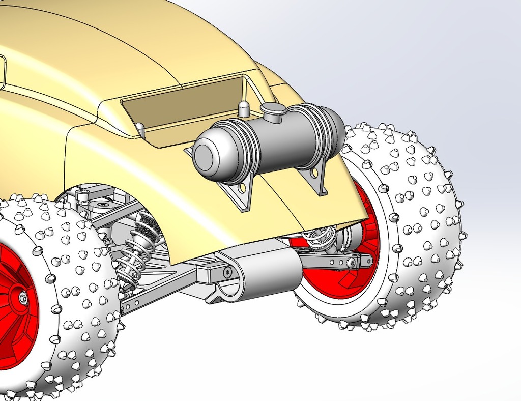 Кузов Hot Rod для Open RC Truggy