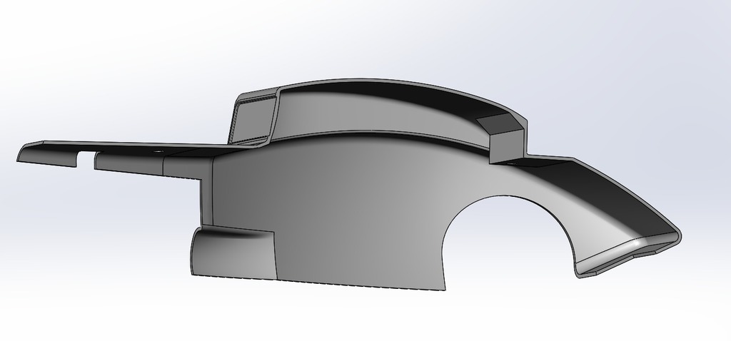 Кузов Hot Rod для Open RC Truggy