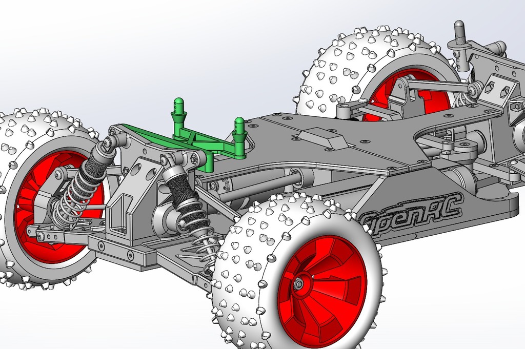 Кузов Hot Rod для Open RC Truggy