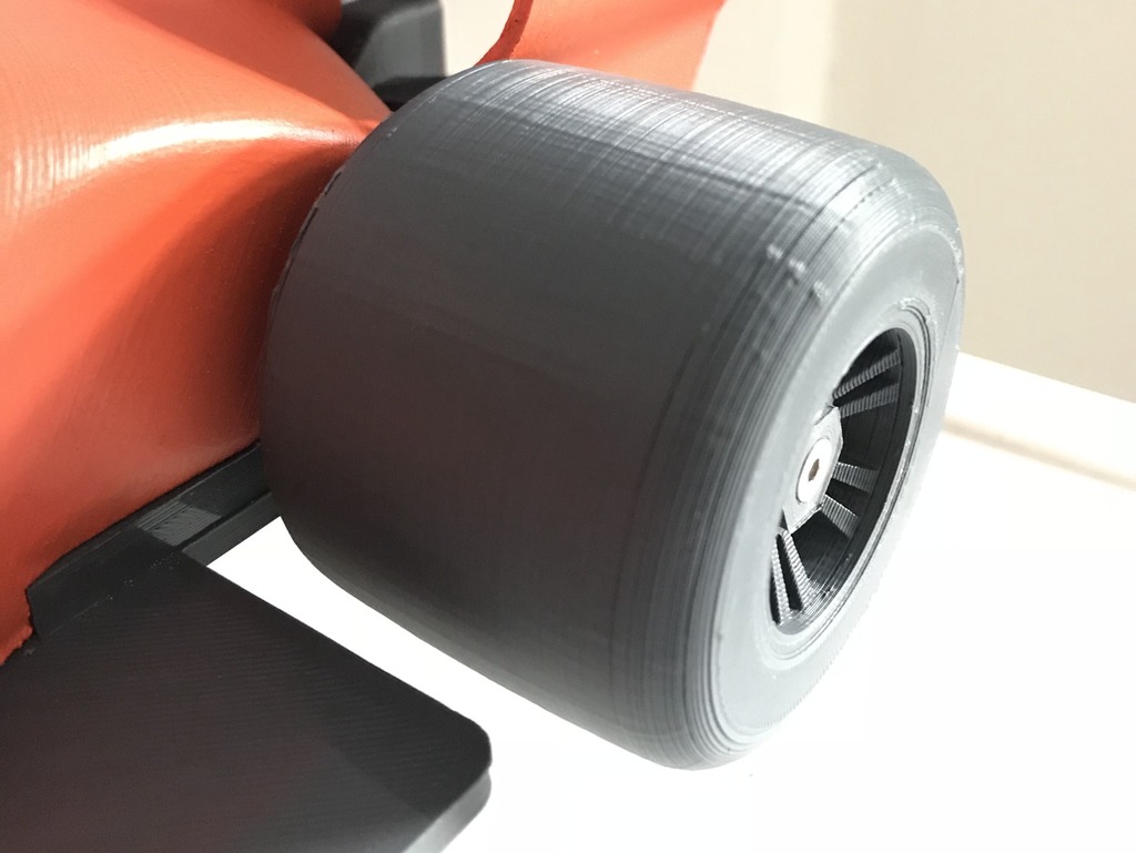 OPENRC F1 - PLA шины с совмещённым диском и покрышкой