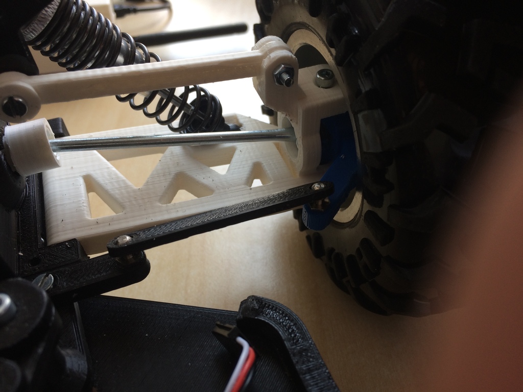 Передняя часть Open RC Truggy для малых диаметров колес