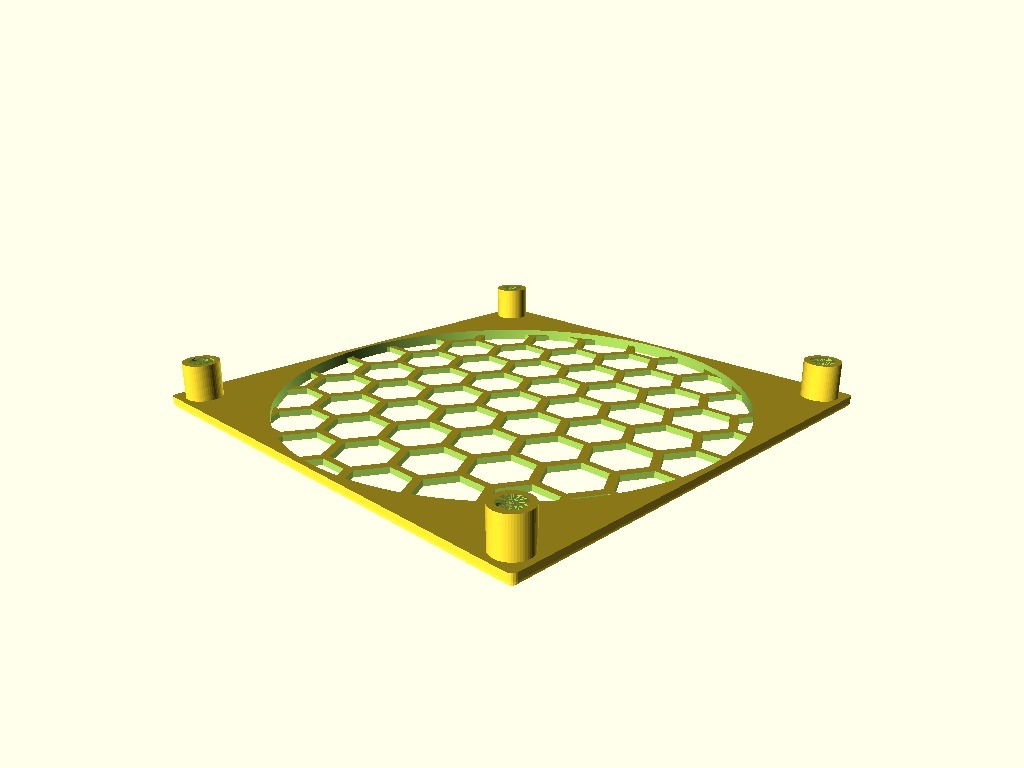 Логотип Open Hardware с защитой для вентилятора