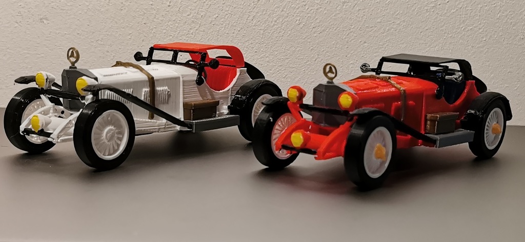 3D-модель автомобиля в масштабе 1:24