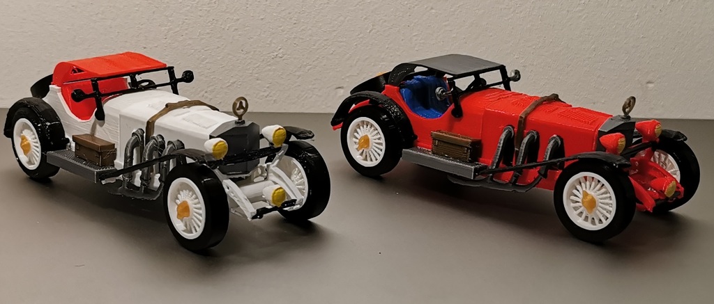 3D-модель автомобиля в масштабе 1:24