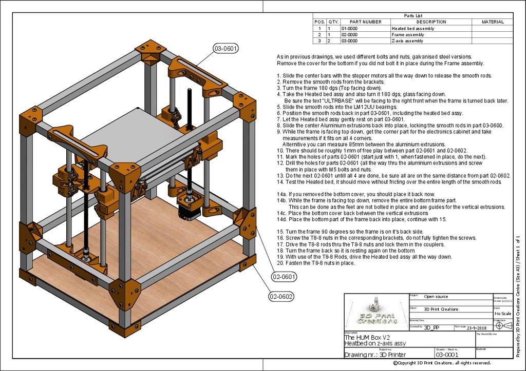 3D Принтер HUM Box V2.0