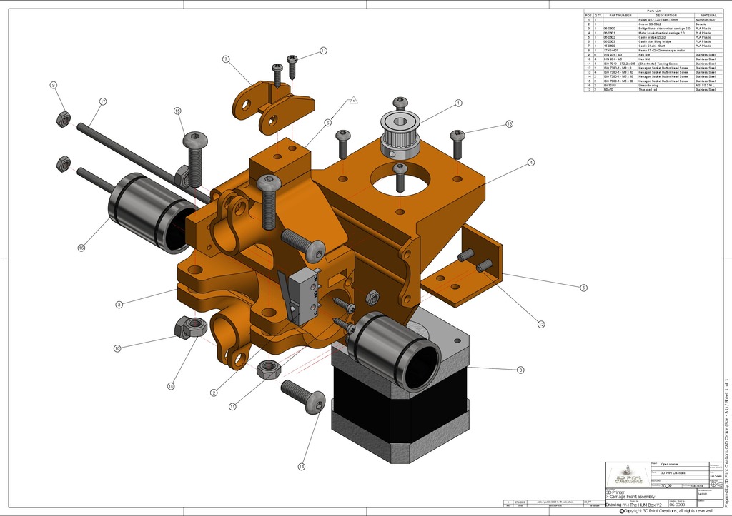 3D Принтер HUM Box V2.0