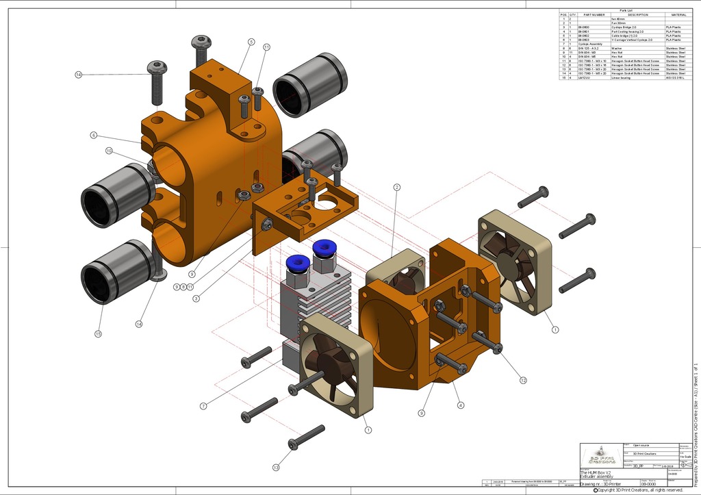 3D Принтер HUM Box V2.0