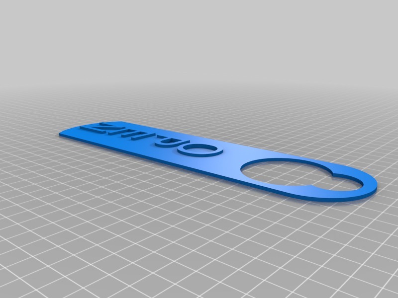 Знак 'Открыто' для дверной ручки