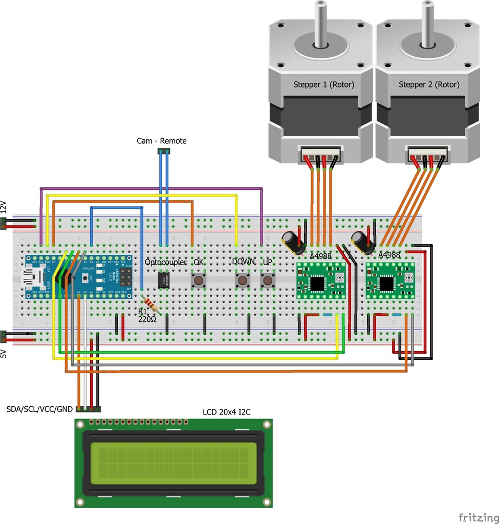 OpenScan - 3D сканер v2