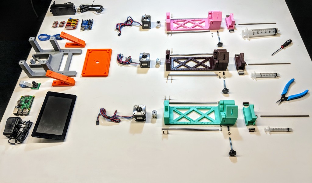 Система шприцевого насоса и микроскопа Poseidon