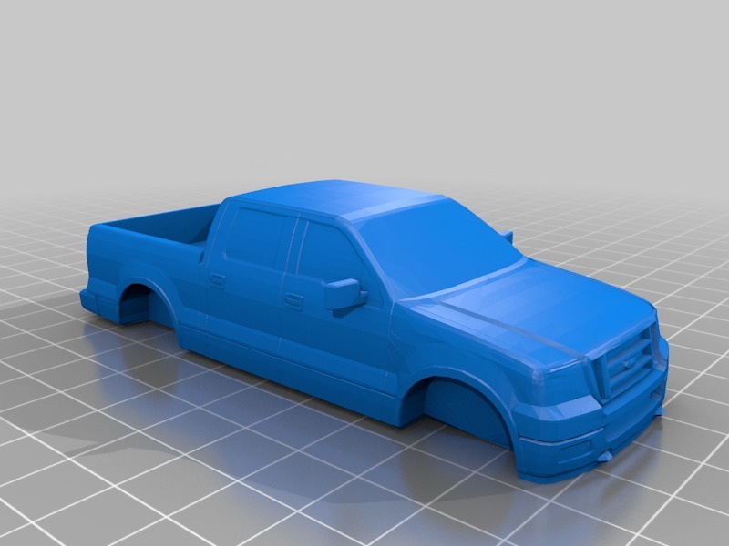 Модель пикапа Ford F-150 с открытым кузовом