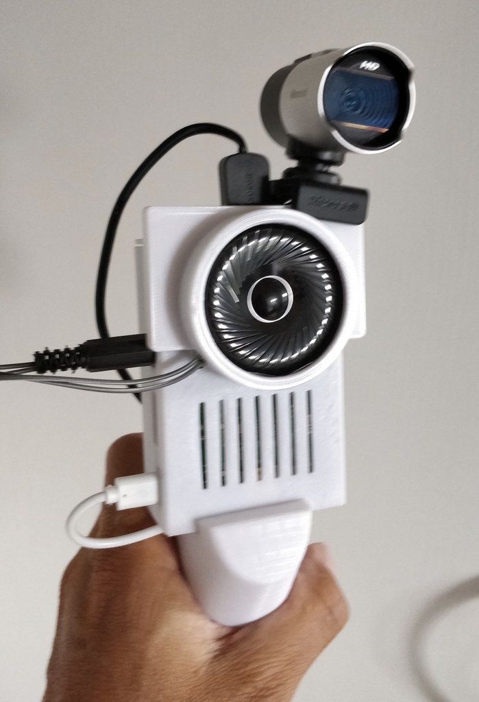 Портативный сканер для обнаружения лиц