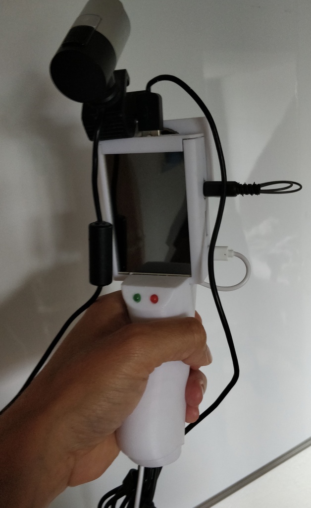 Портативный сканер для обнаружения лиц