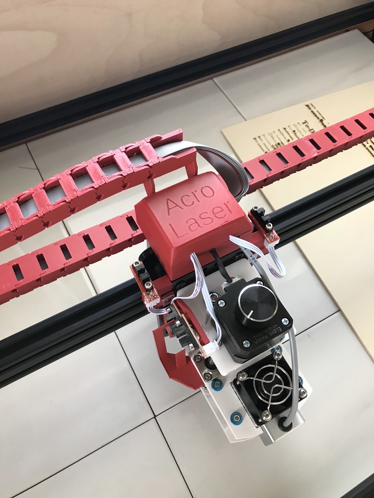 Об enclosure для CNC лазерного резака на базе Openbuilds ACRO 1050