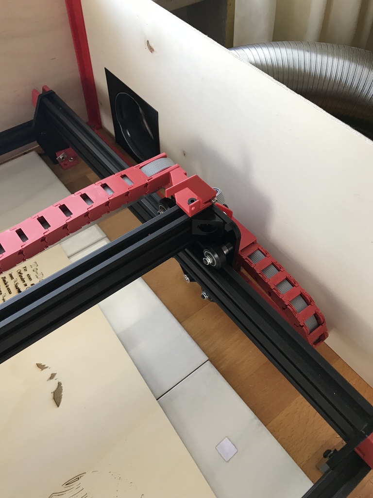 Об enclosure для CNC лазерного резака на базе Openbuilds ACRO 1050