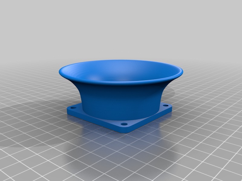 Открытый воздухозаборник для 12V 60мм серверного вентилятора