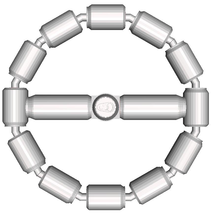 Модель космического корабля Interplanetary SpaceCANship