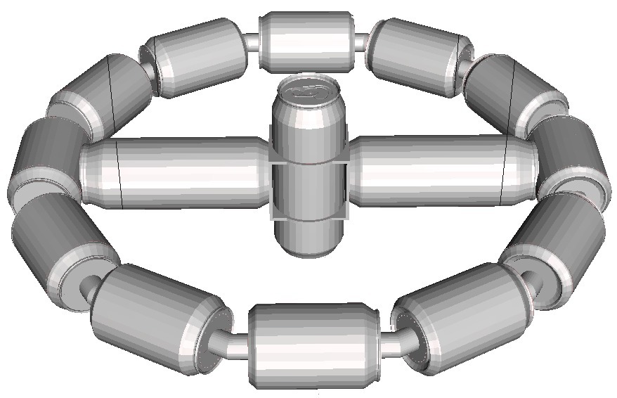 Модель космического корабля Interplanetary SpaceCANship