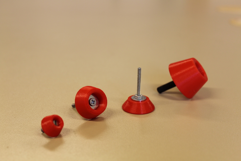 Параметрическая опора для машин