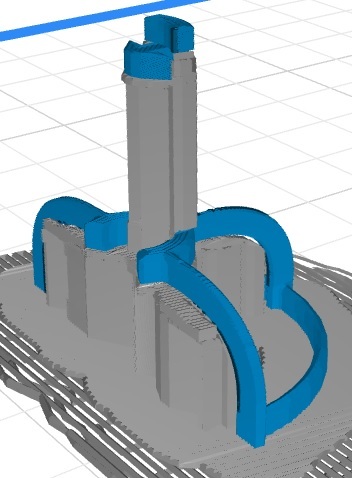 Minimus 45 микро квадрокоптер - каркас без комплектующих