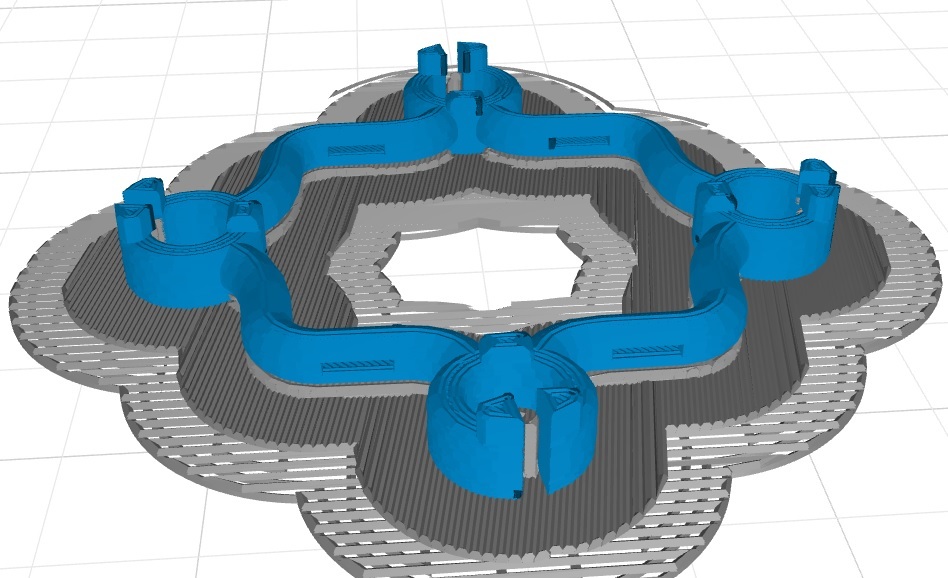Minimus 45 микро квадрокоптер - каркас без комплектующих