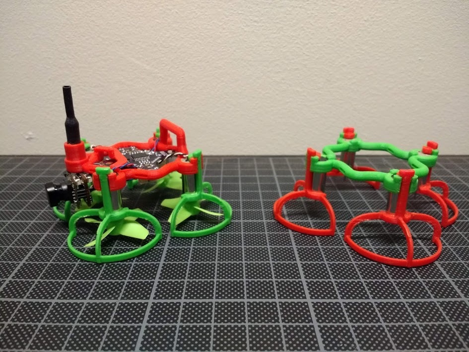 Minimus 45 микро квадрокоптер - каркас без комплектующих