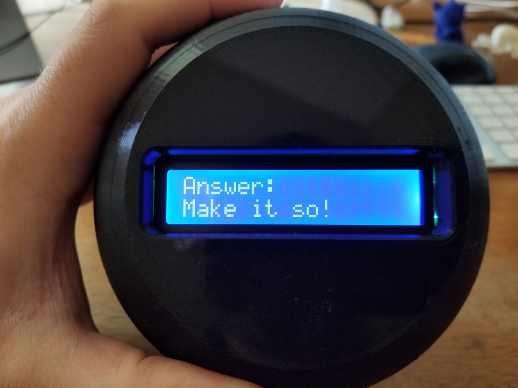 Открытый 8-балльный шар с отдельными цветами