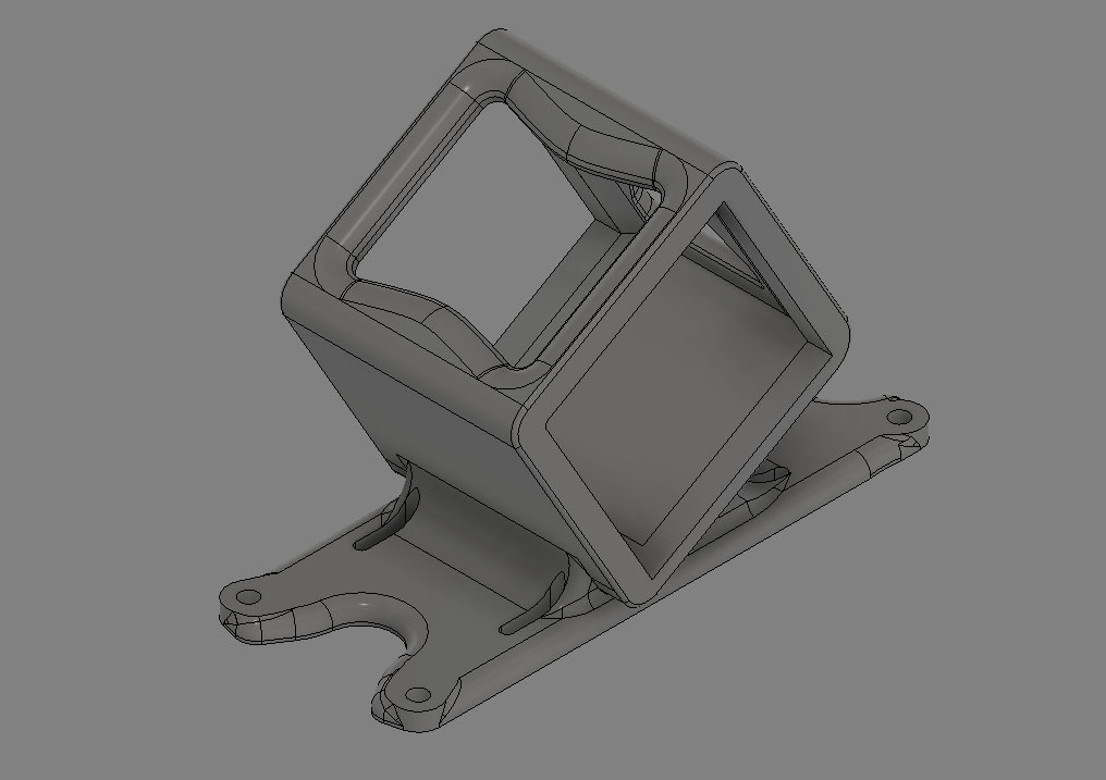 Крепление для GoPro Session (углы 40/60 градусов)