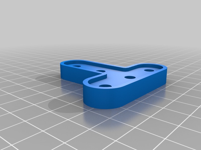 Регулируемый T-образный кронштейн для рельсов 20 x 20