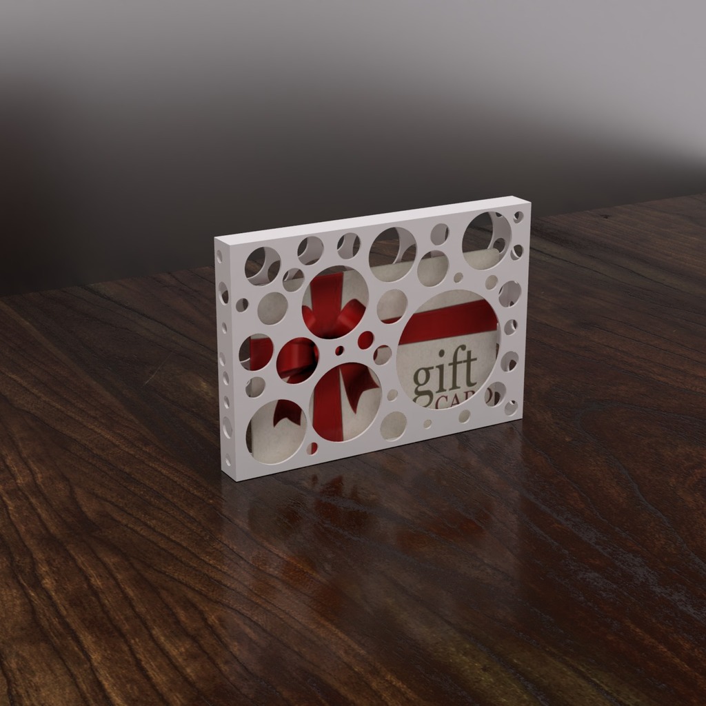 Коробка для подарочной карты - запечатанная