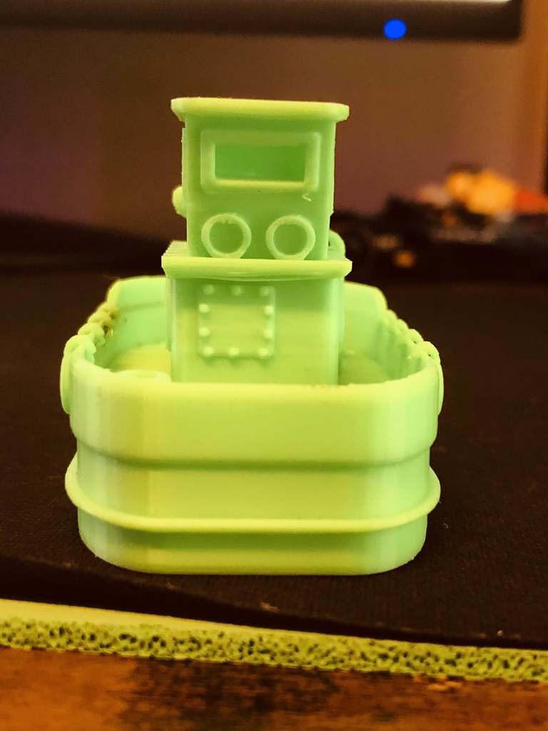 Тестовая модель для печати - лодка