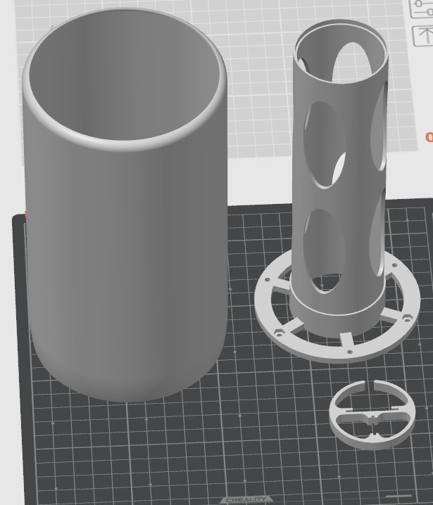 Гайвер лампа для печати без поддержек